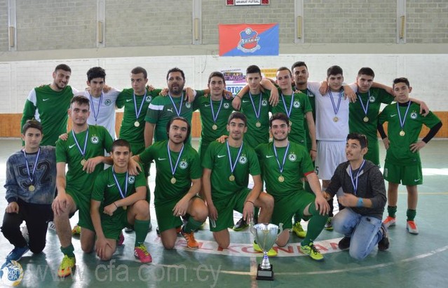 Η Ομόνοια – Αραράτ κατέκτησε αήττητη τον τίτλο στο πρωτάθλημα Παίδων U-17 Futsal.