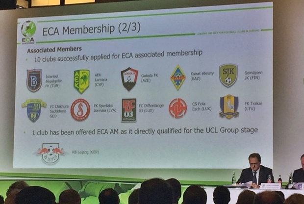 Μέλος του European Club Association η ΑΕΚ