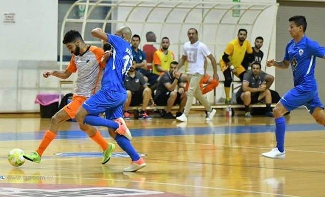 Futsal: Εκτός έδρας νίκη της Ανόρθωσης επί του ΑΠΟΕΛ(3-4)