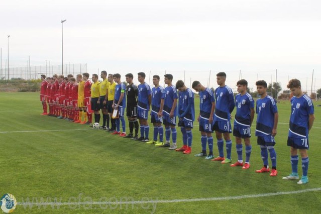 Σήμερα στη Λεμεσό το φιλικό της Εθνικής Παίδων U15
